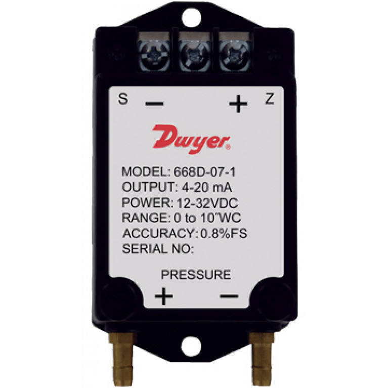 Датчики перепада давления Dwyer 668B/D