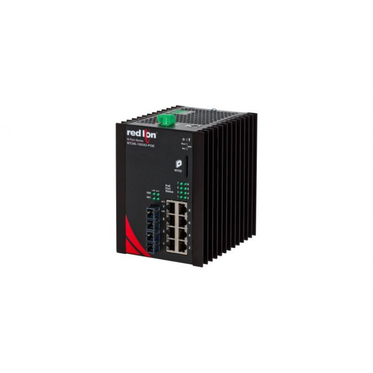 Красный лев NT24K-10GXE2-SC-80-POE