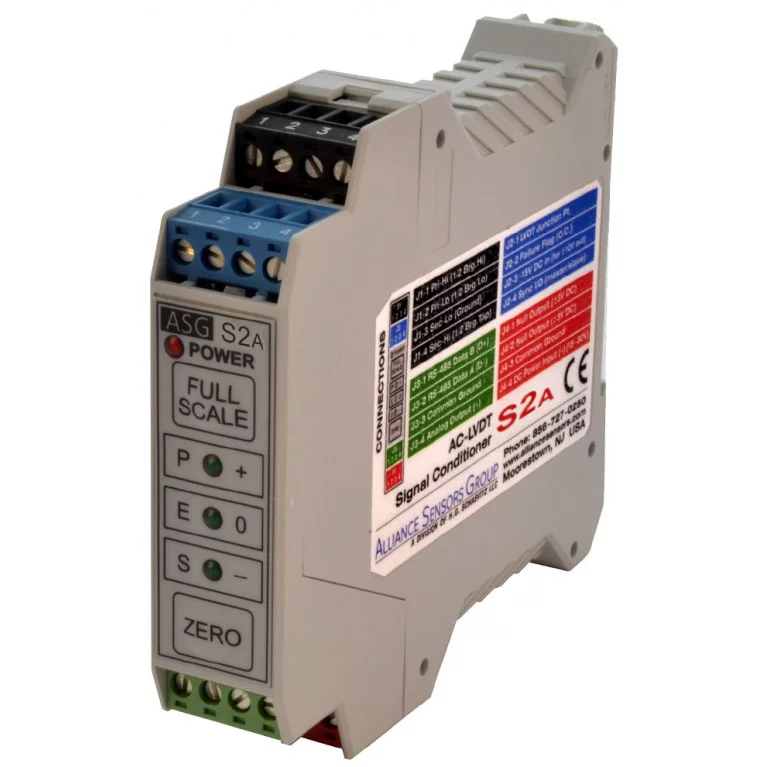 Группа датчиков Alliance Sensors S2A LVDT-трансмиттер Группа датчиков Alliance Sensors S2A LVDT-трансмиттер